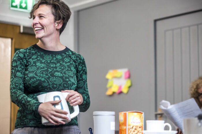 The Beauty Queen of Leenane in rehearsals at TBTL