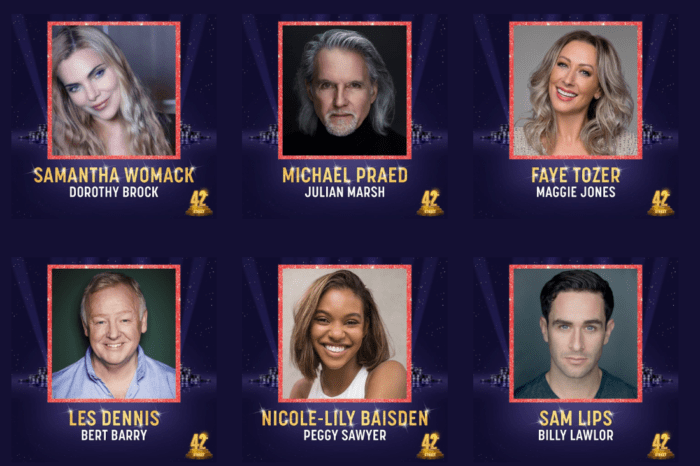 Cast Announced for 42nd Street playing at Newcastle