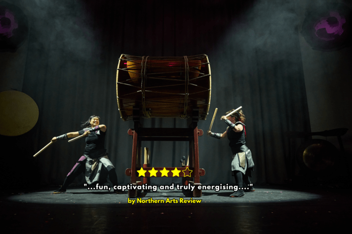 Review: Mugenkyo Taiko Drummers: IN TIME 30th Anniversary Tour at Theatre by the Lake