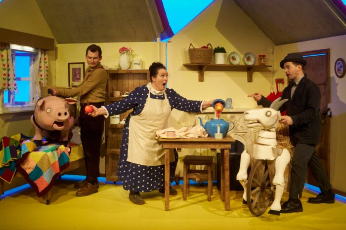 The world premiere musical adaptation of Julia Donaldson and Axel Scheffler's best-selling book 'A Squash and A Squeeze' comes to Lowry this Summer