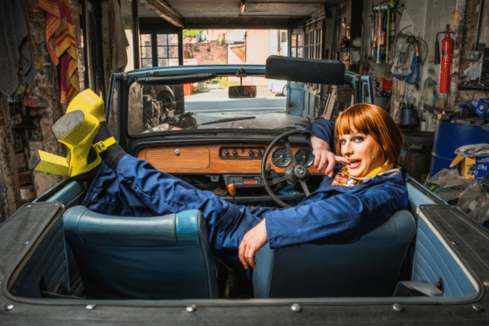 A heartfelt one-person show about about family breakups and car maintenance