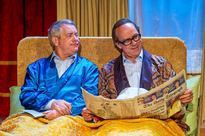 Eric and Ern, starring Ian Ashpitel and Jonty Stephens, comes to Salford’s Lowry this March as part of a run of special centenary performances