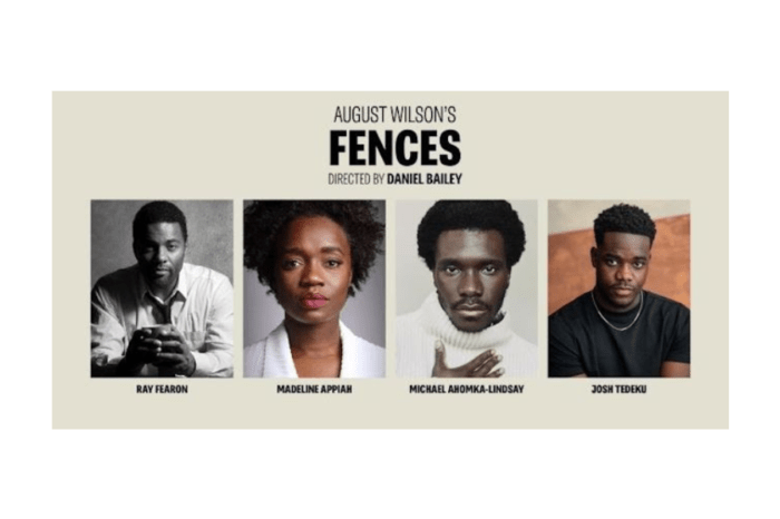 Leeds Playhouse announces the cast for the revival of August Wilson’s Fences opening this Autumn 2026