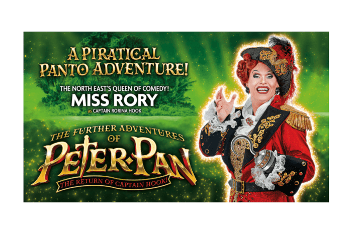 Miss Rory revealed as Sunderland Empire panto baddie in The Further Adventures of Peter Pan: The Return of Captain Hook Christmas 2026