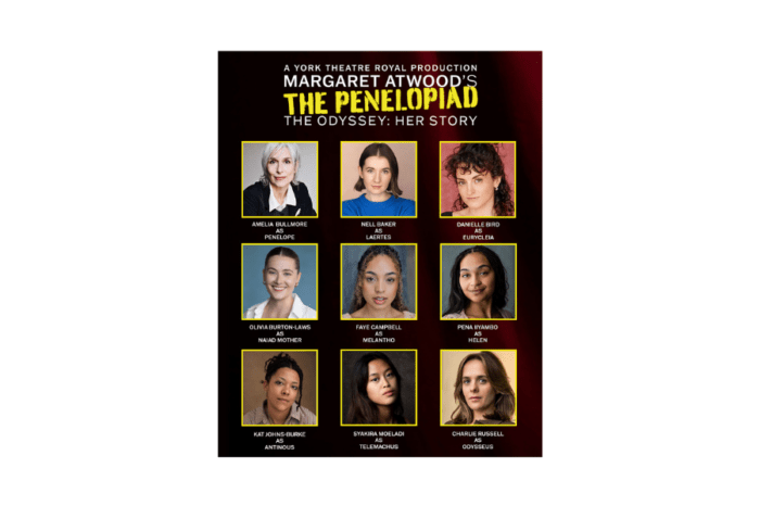 Full cast and creative team announced for major UK revival of Margaret Atwood's The Penelopiad